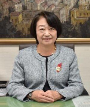2月の衆院選で簗和生農相を支援しなかった那須烏山市の川俣純子市長（市の公式サイトから）