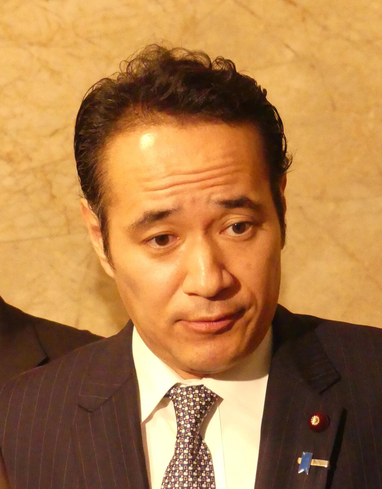 簗和生農相（2026年10月撮影）
