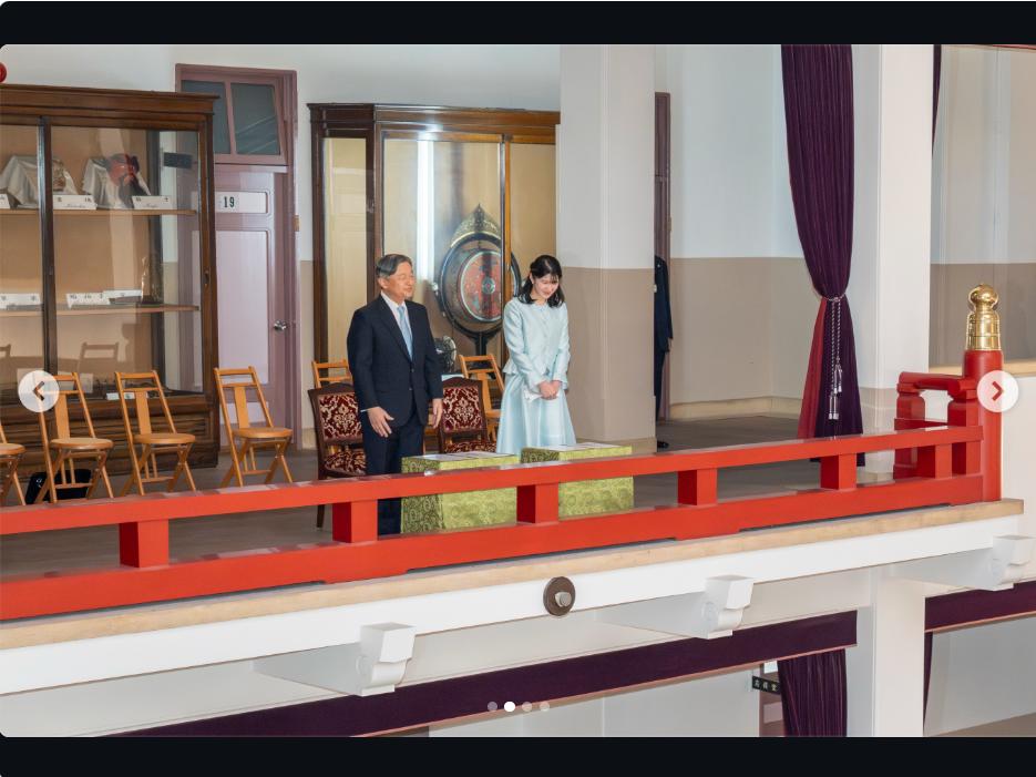 宮内庁公式インスタグラムから