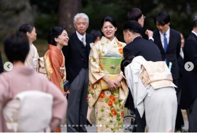 宮内庁のインスタグラムから