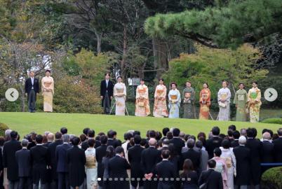 宮内庁のインスタグラムから