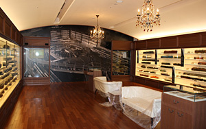 日本だけでなく世界各国の鉄道模型が展示される原鉄道模型博物館の第二展示室