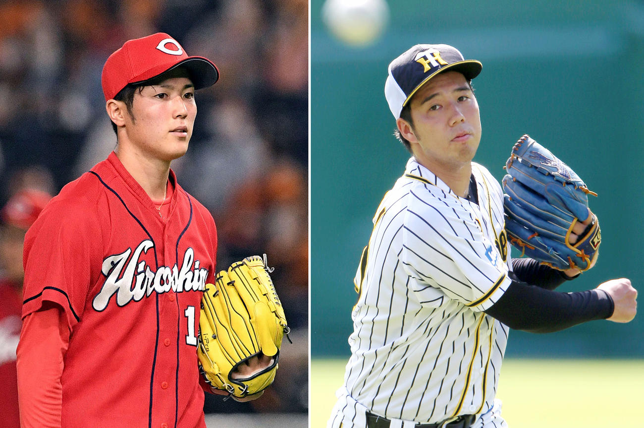 広島森下、阪神青柳