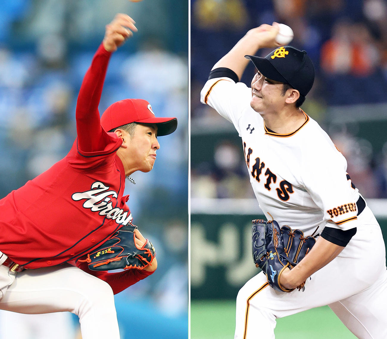 広島遠藤、巨人菅野