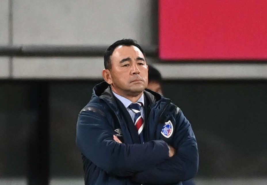 長谷川健太監督（2020年11月11日撮影）