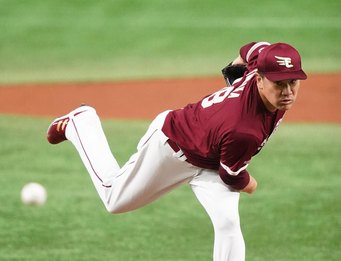 田中将大（2021年3月20日撮影）