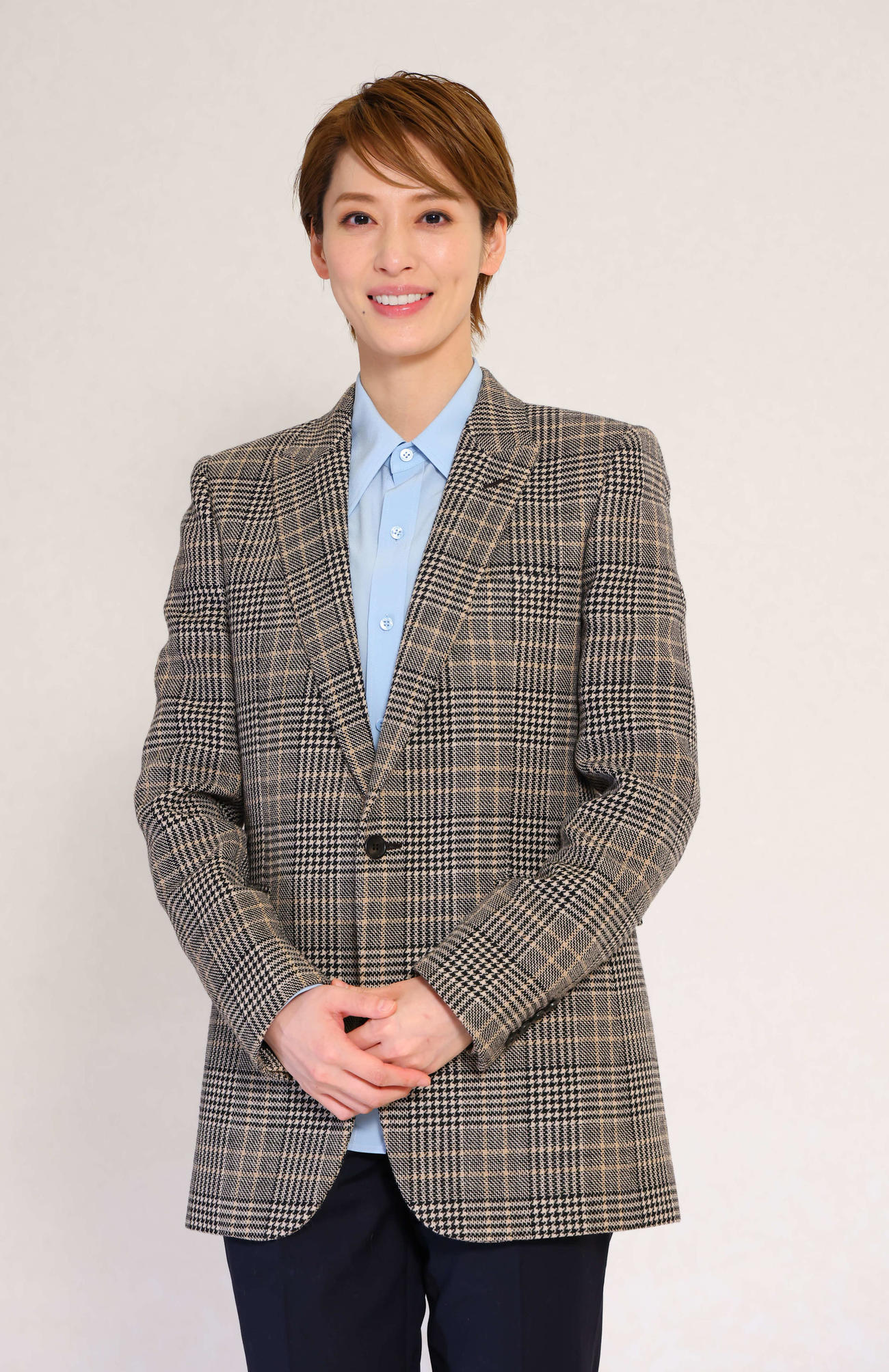 新トップに就き、月組を率いる月城かなと