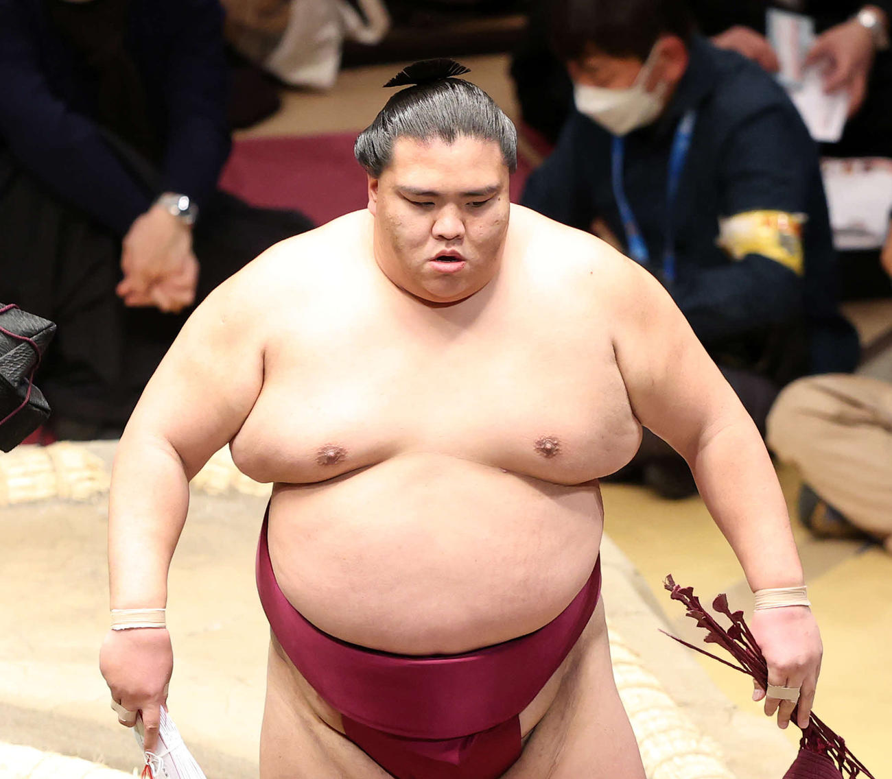 ただ1人、初日から9連勝の御嶽海