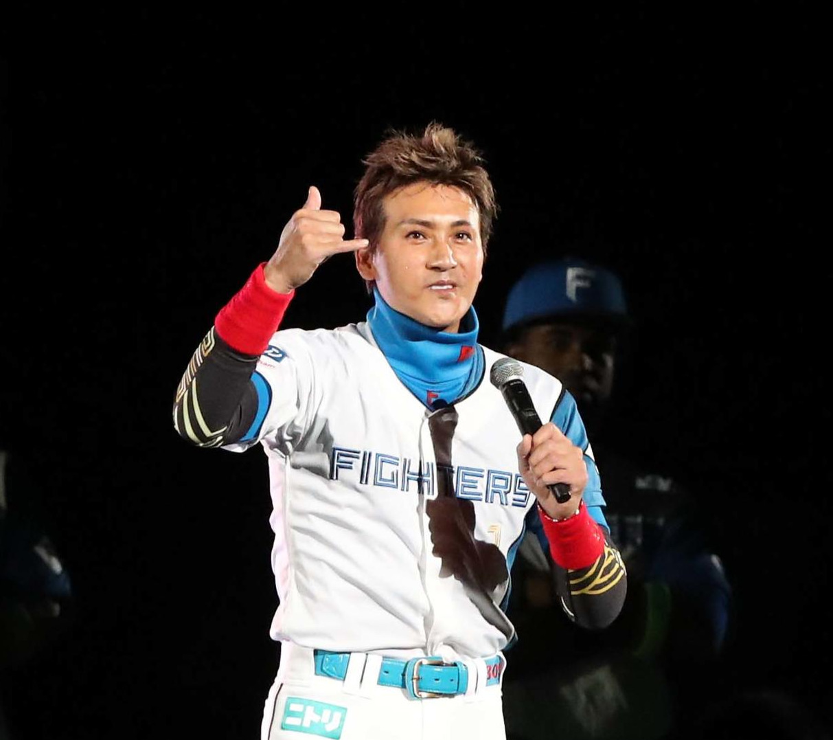 日本ハム新庄監督（撮影・黒川智章）