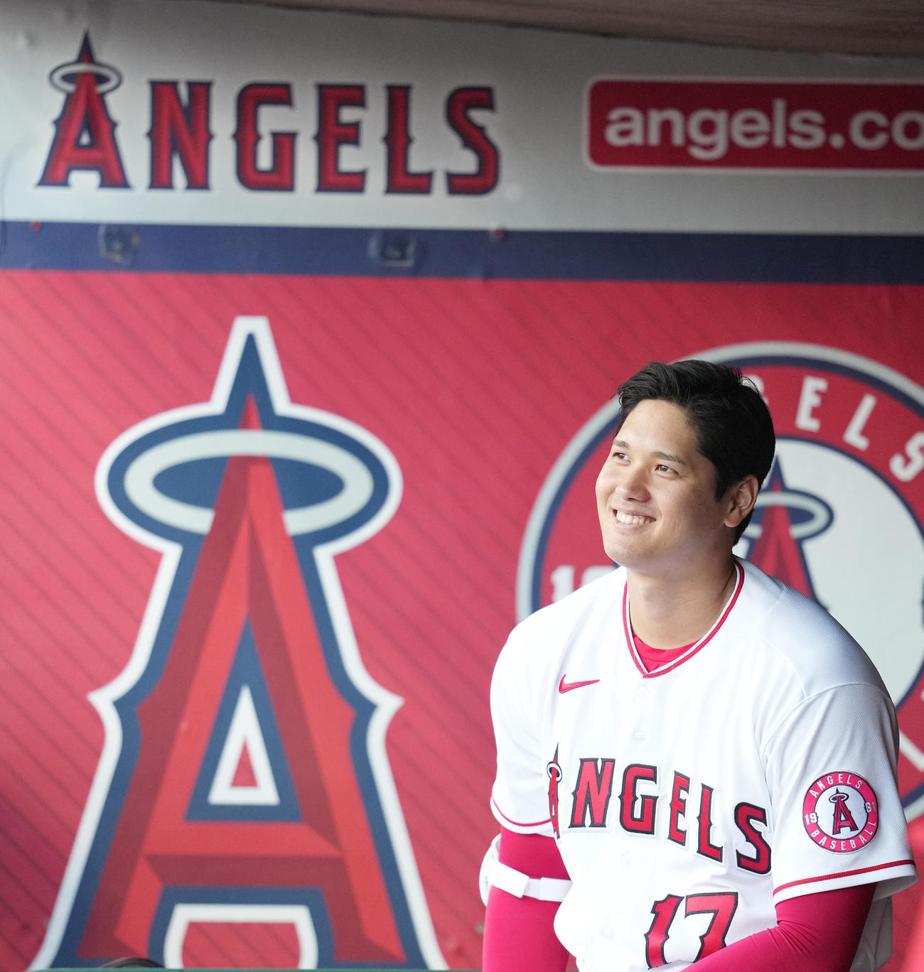 エンゼルス大谷翔平（2022年4月26日撮影）