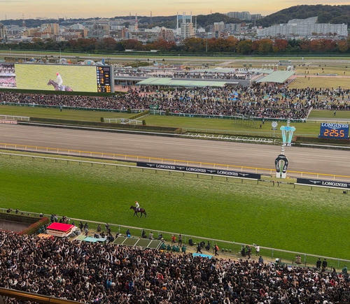 ウイニングランのドウデュースと武豊騎手。レジェンドたるゆえんを見せつけてくれました