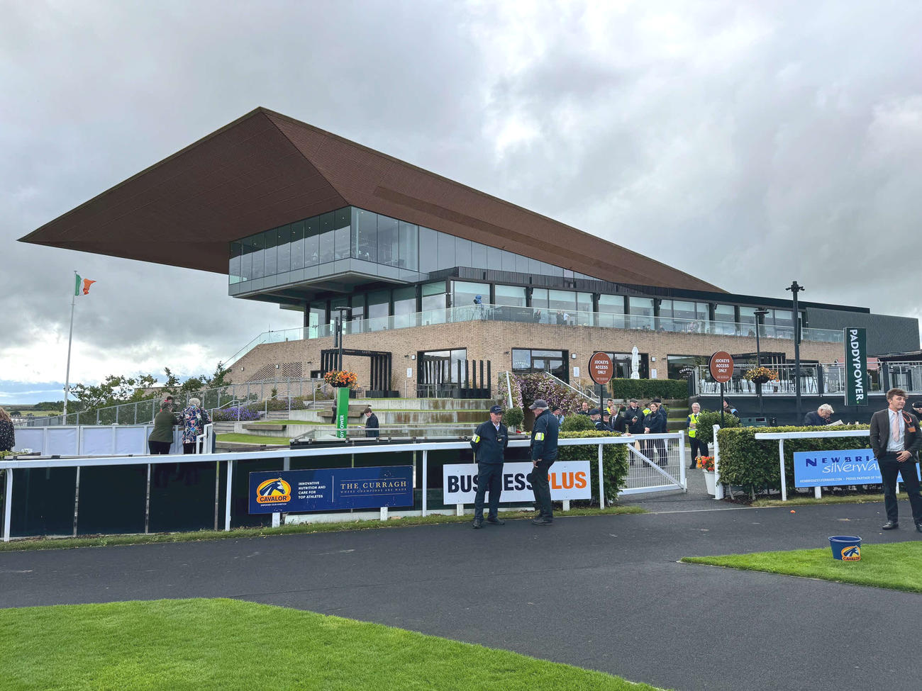 アイルランドのカラ競馬場（撮影・安藤裕）