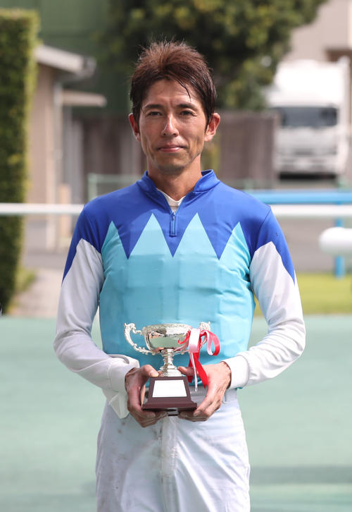 和田竜二騎手(2022年8月20日撮影)