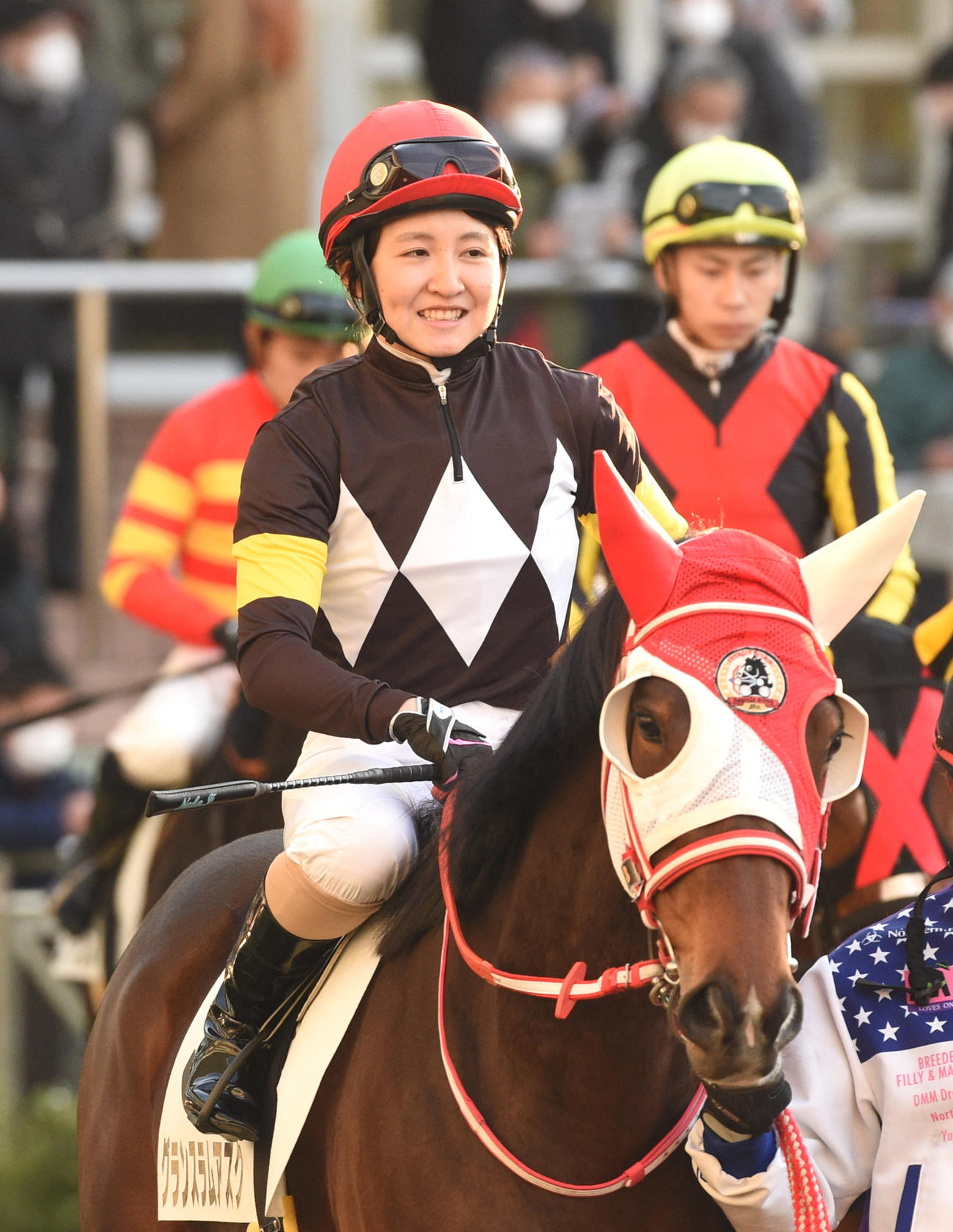 グランスラムアスクと古川奈穂騎手