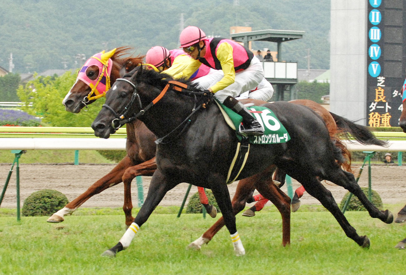 09年ラジオNIKKEI賞を制したストロングガルーダ