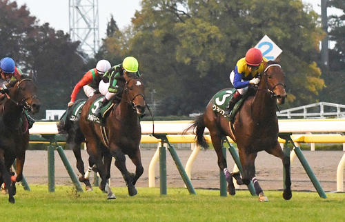 17年東スポ杯2歳Sを制したワグネリアン(右)