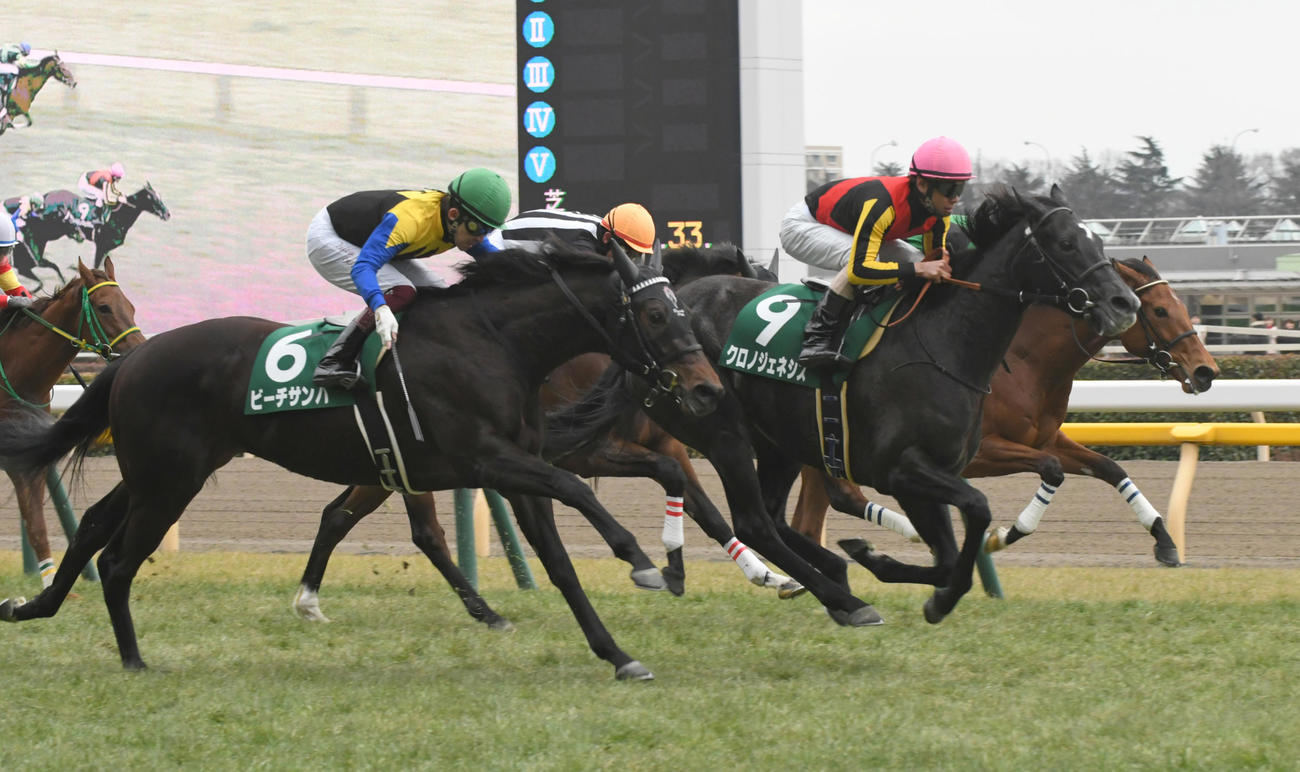 19年、直線抜け出しクイーンCを制したクロノジェネシス