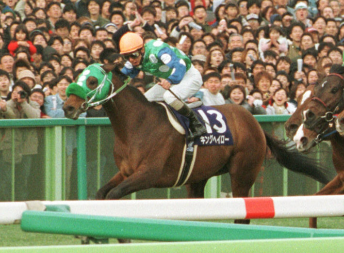 2000年3月26日、高松宮記念を制したキングヘイロー