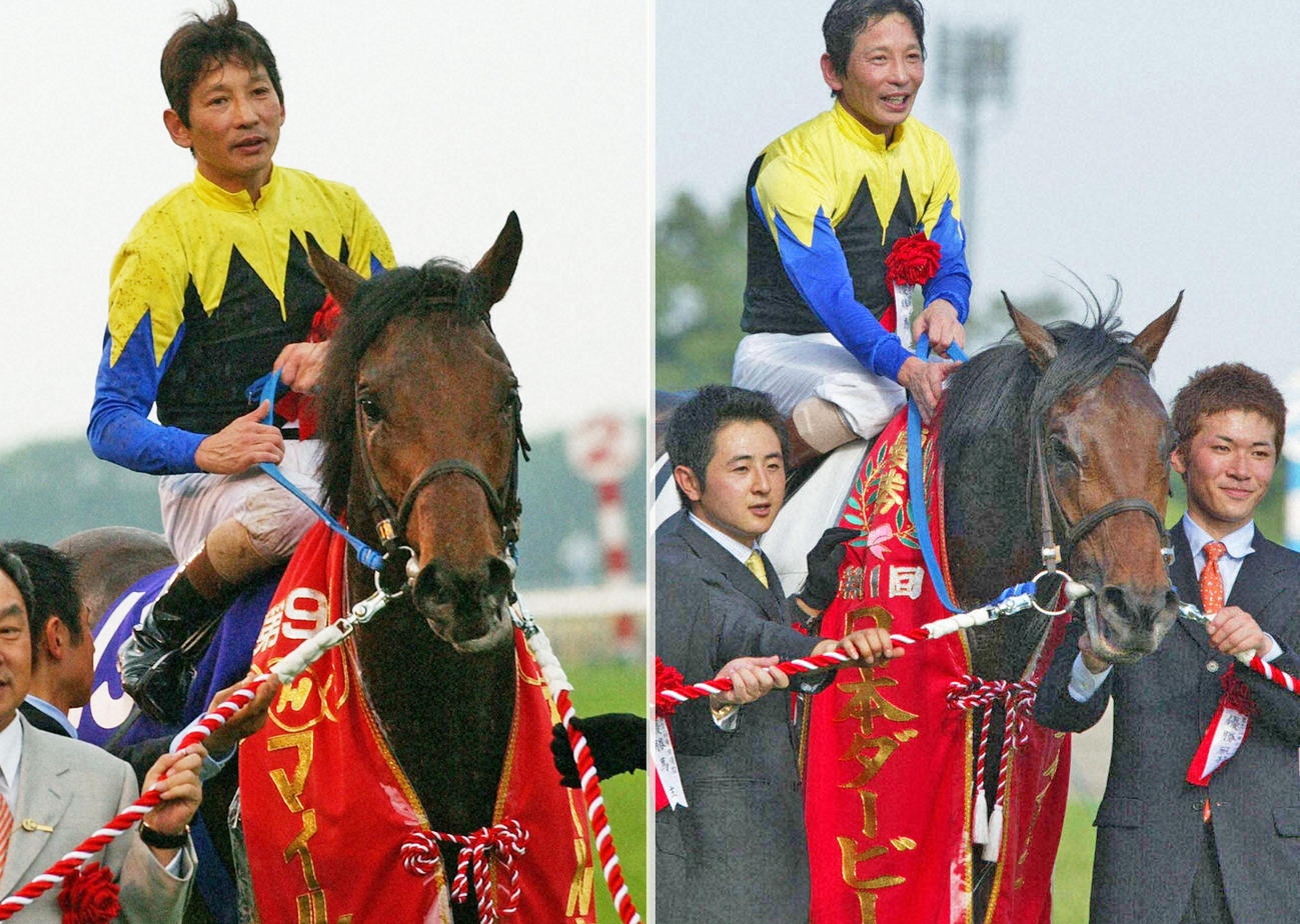 04年NHKマイルCとダービーを制したキングカメハメハ