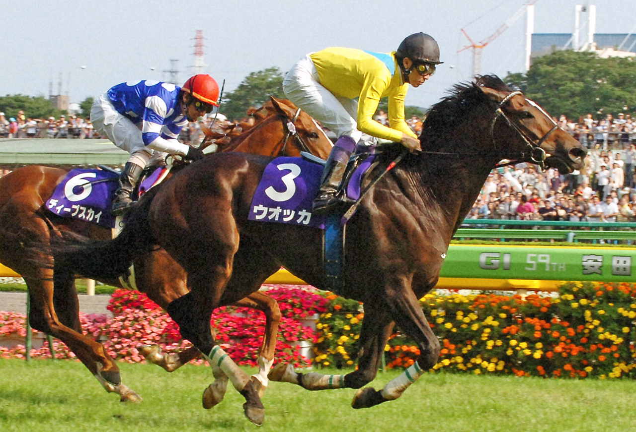 09年安田記念を制したウオッカ