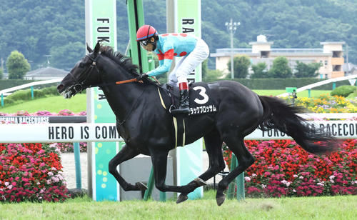 22年7月信夫山特別を制したブラックブロッサム