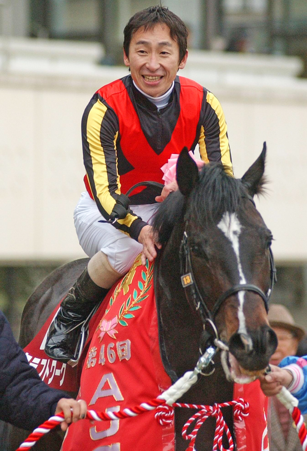 05年AJCCを制したクラフトワークと横山典弘騎手