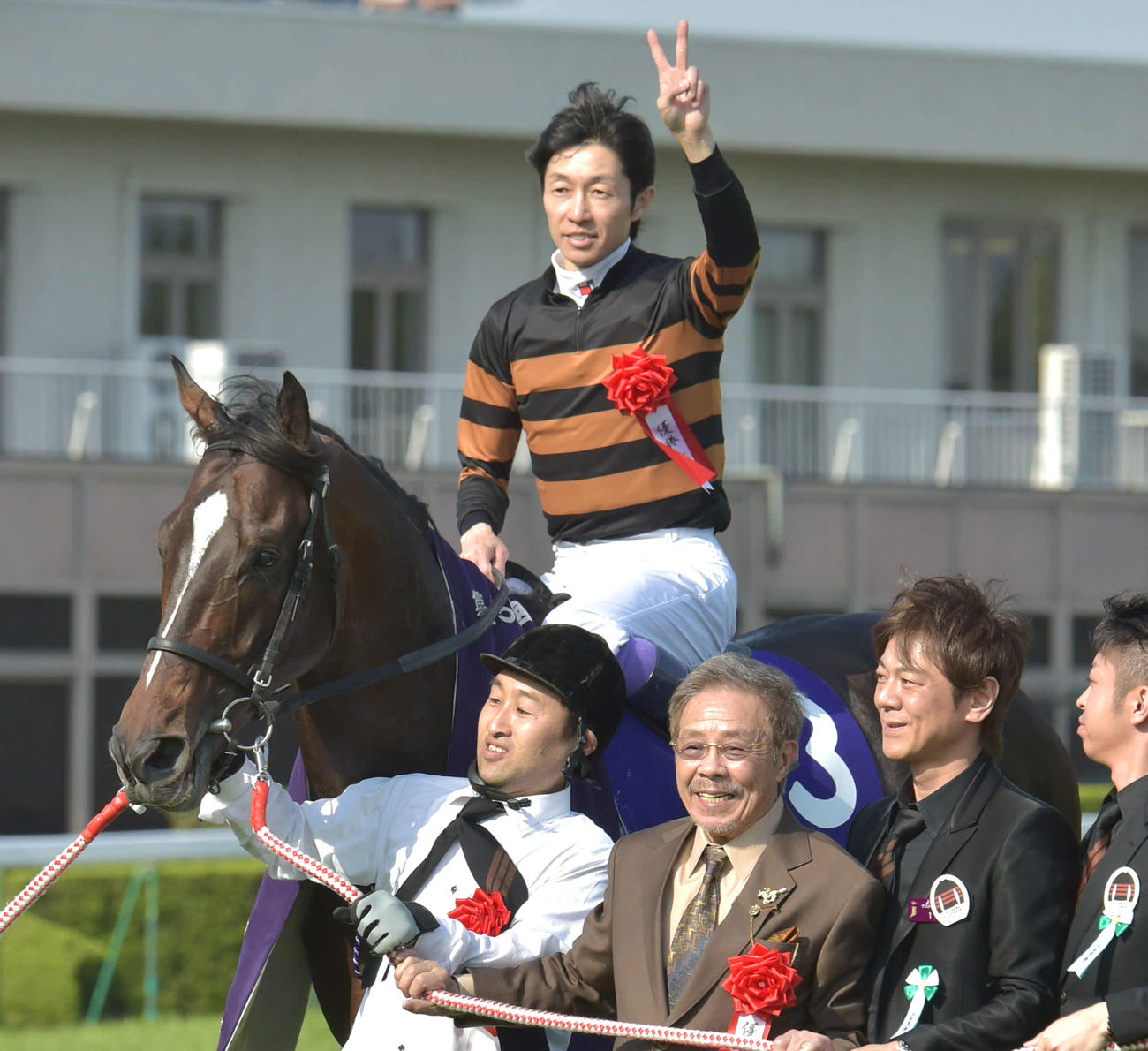 17年天皇賞・春をキタサンブラックで制し、連覇を達成した武豊騎手