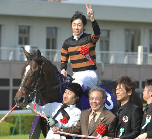 17年天皇賞・春をキタサンブラックで制し、連覇を達成した武豊騎手