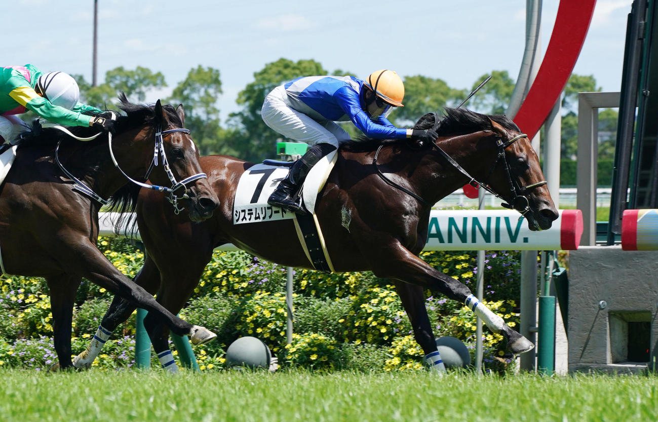 23年7月2日中京7R3歳以上1勝クラスを制したシステムリブート