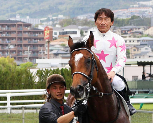 マテンロウサンと横山典弘騎手