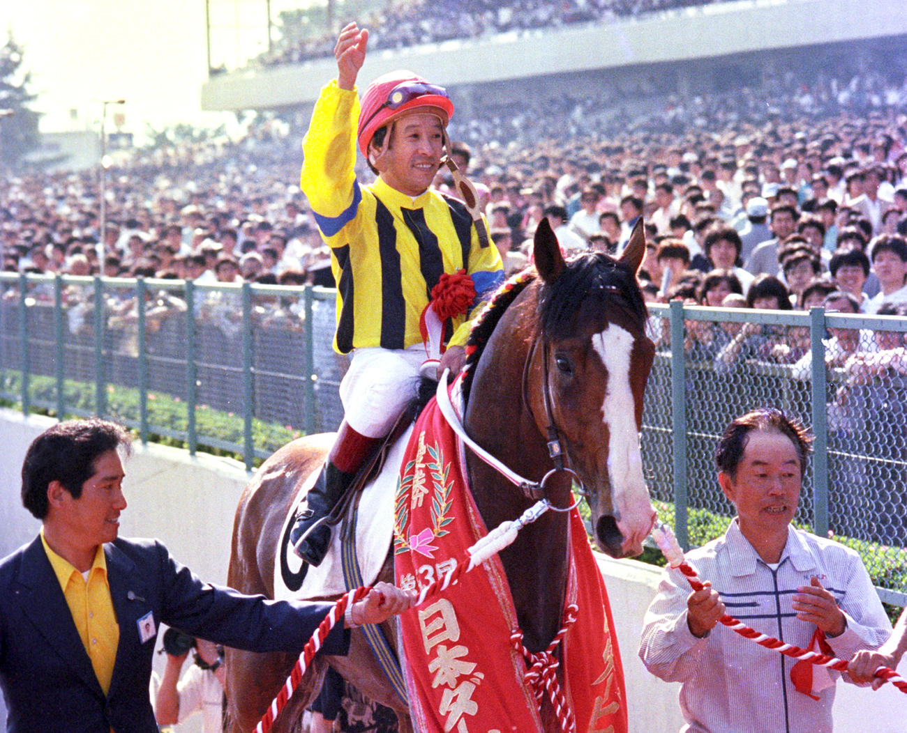 86年ダービーをダイナガリバーで制した増沢末夫騎手