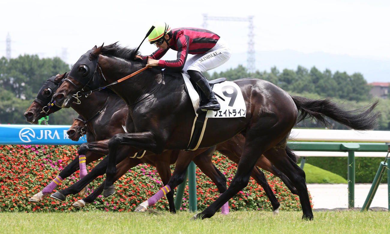 6月22日阪神3R3歳未勝利を勝ち上がったフェイトライン