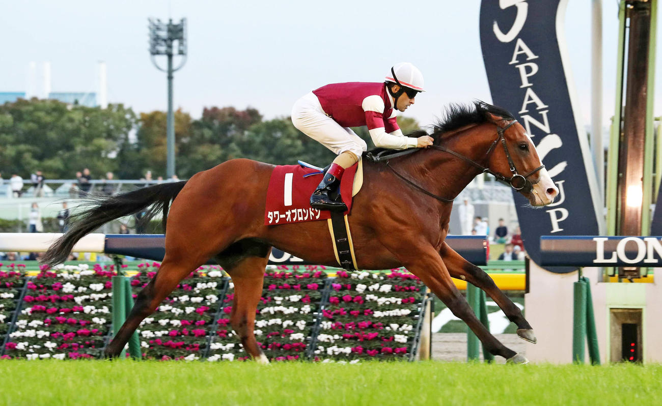 17年京王杯2歳Sを制したタワーオブロンドン