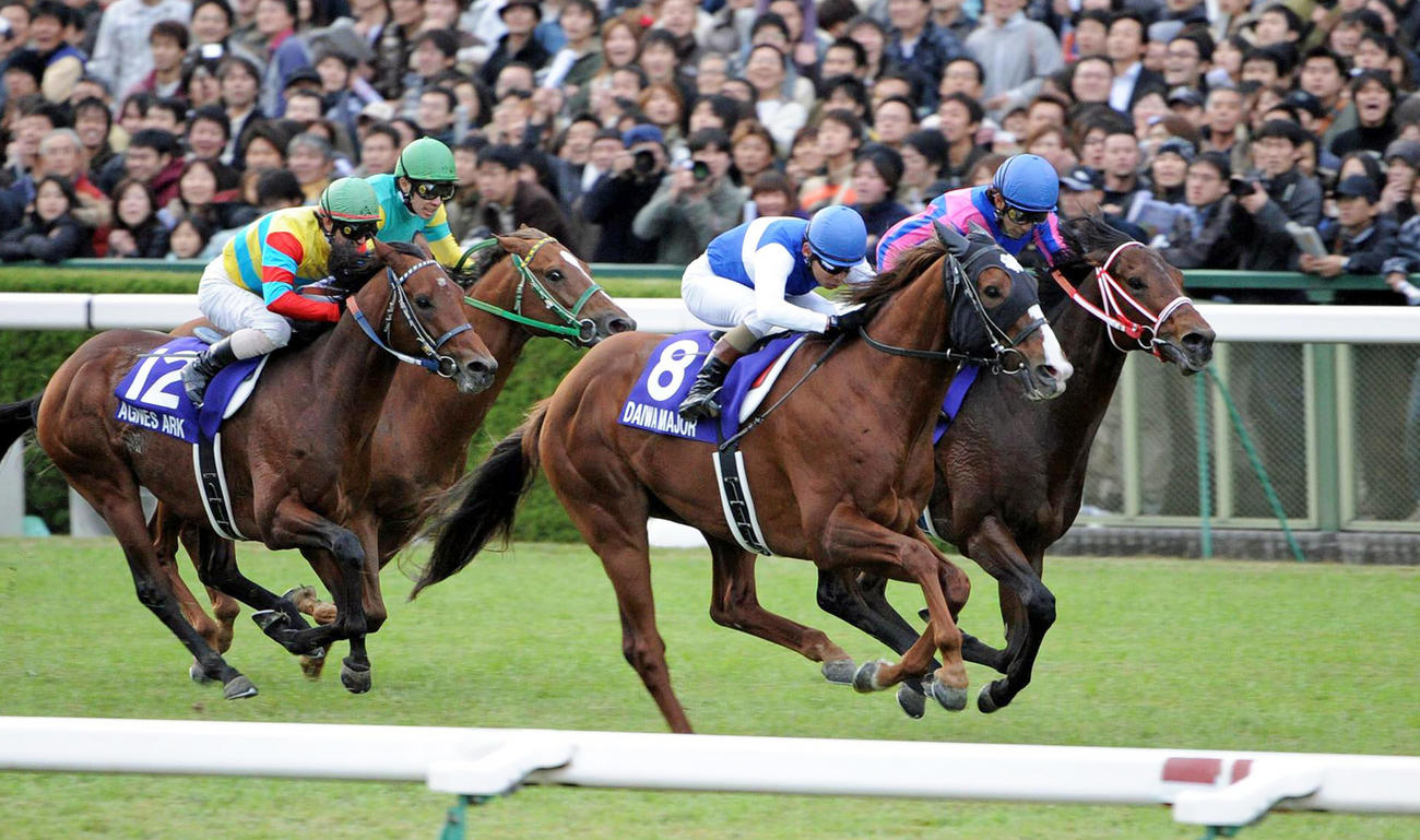 07年マイルCSを制したダイワメジャー