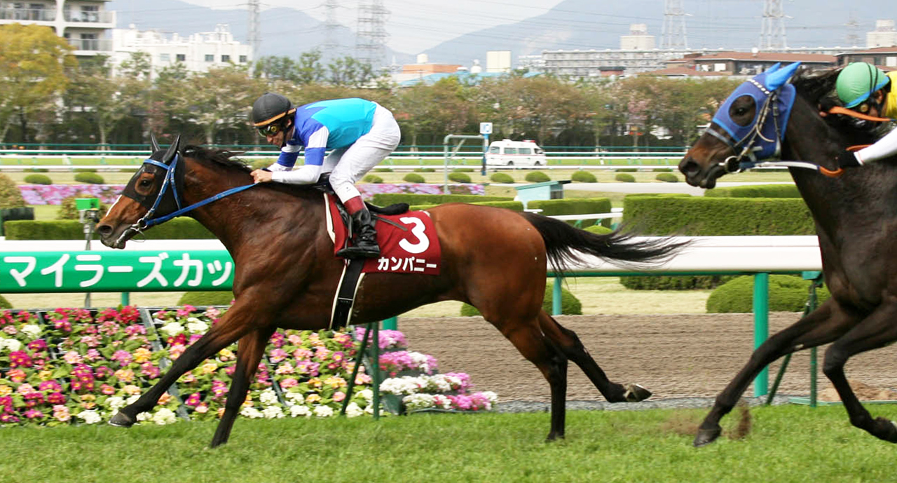 08年マイラーズCを制したカンパニー