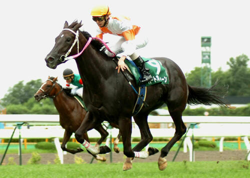 07年函館2歳Sを制したハートオブクィーン