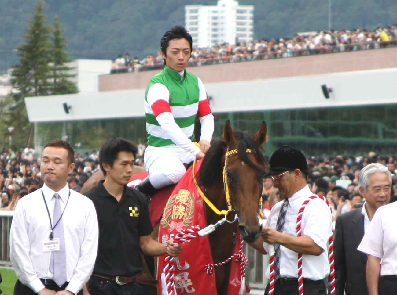 14年札幌記念をハープスターで制した川田将雅騎手