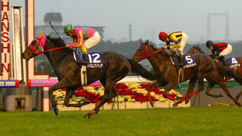 05年、阪神JFを制したテイエムプリキュア