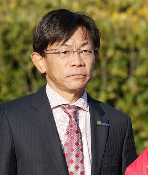加藤征弘調教師(22年12月28日撮影)