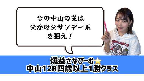 中山芝コースデータ