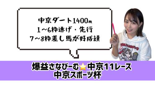 中京ダート1400メートルデータ