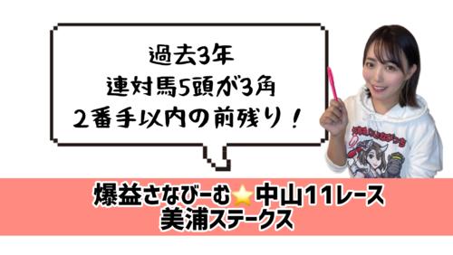 逃げ、先行馬を狙え!
