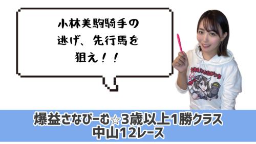 中山12R　的中のポイント