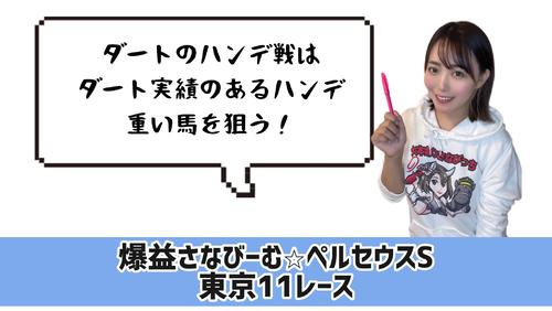 ペルセウスS的中のポイント