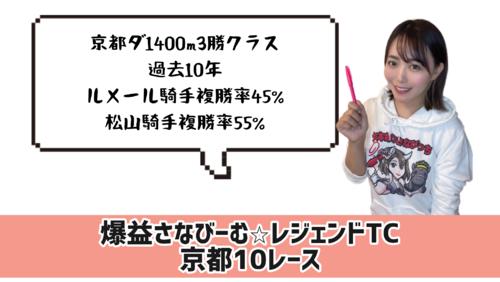 レジェンドTC的中のポイント