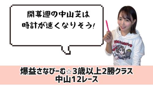 中山12R　的中のポイント