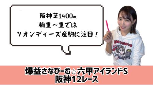 六甲アイランドS的中のポイント