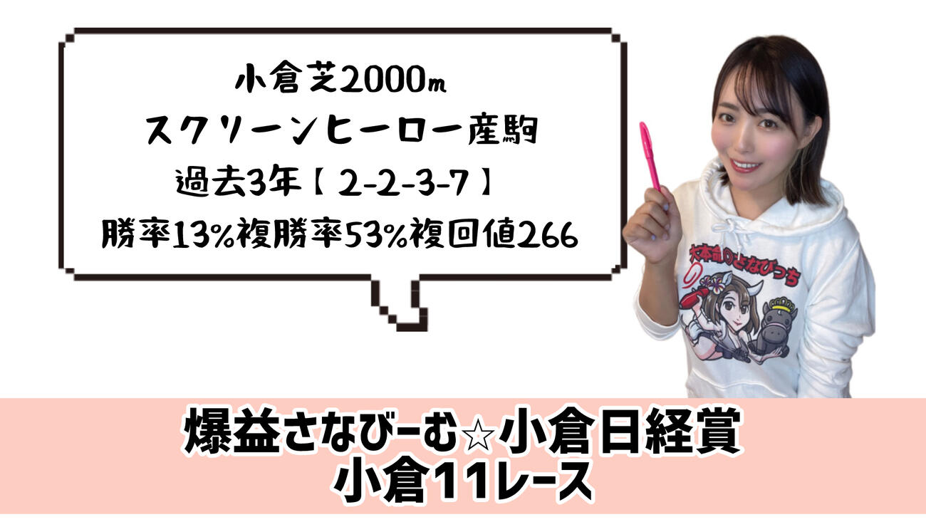 小倉日経賞のポイント