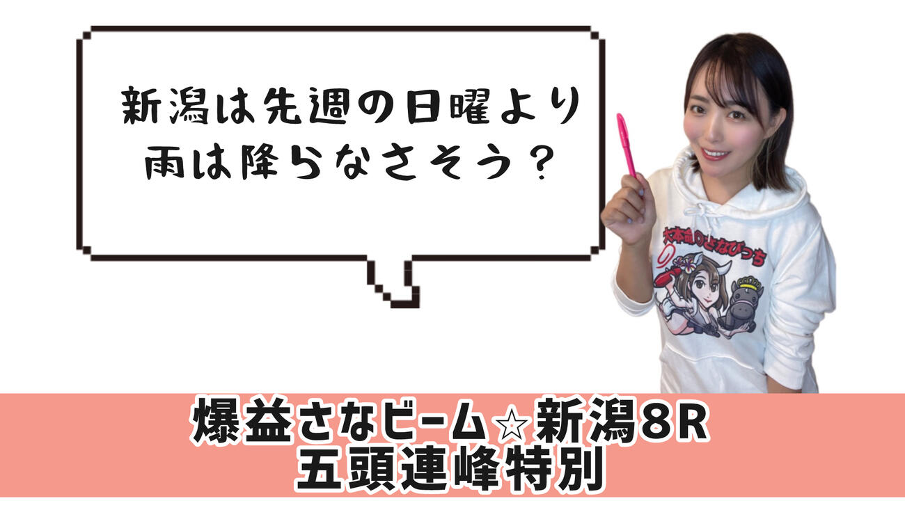 新潟8R五頭連峰特別的中のカギ