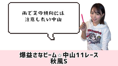 秋風S的中のカギ